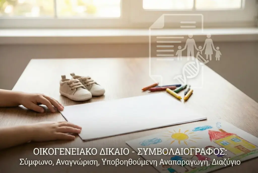 Χαρτί, παπούτσια, σχέδια, οικογενειακό δίκαιο